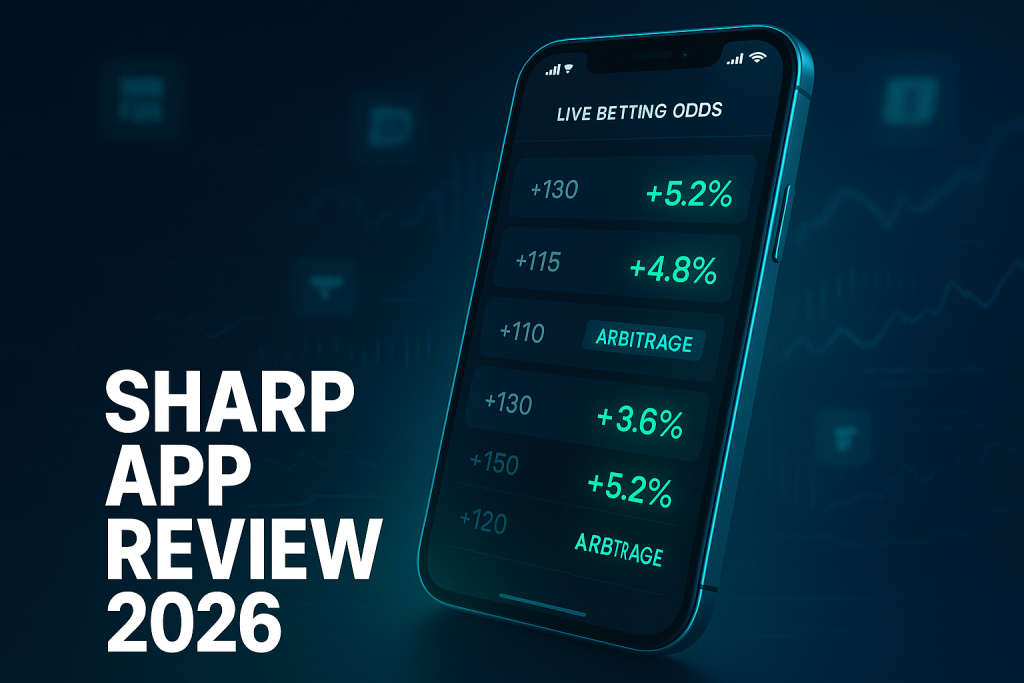 Sharp App Review 2026 - OddsJam Alternative for +EV Bettors